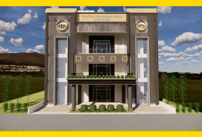 Vihara yang akan jadi